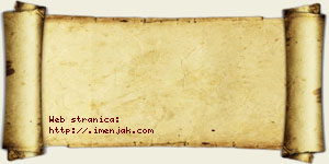 Anđelija Šaranac vizit kartica